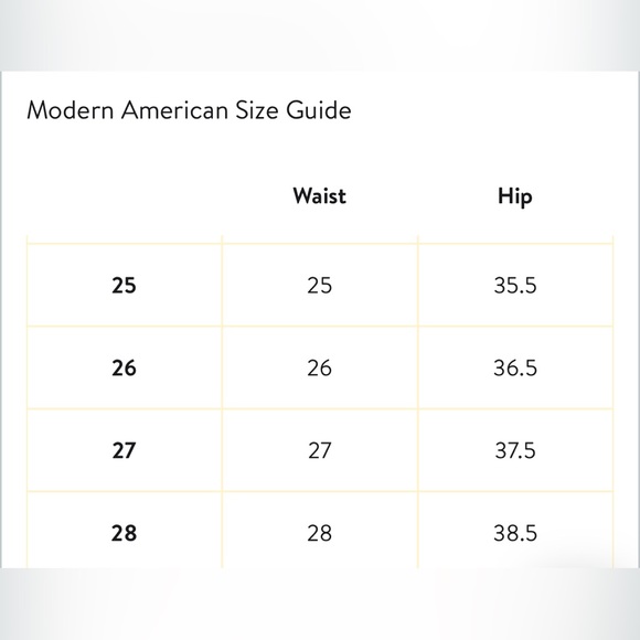 Modern American White Savannah Jeans Size 26 (2) NWT - Picture 16 of 16